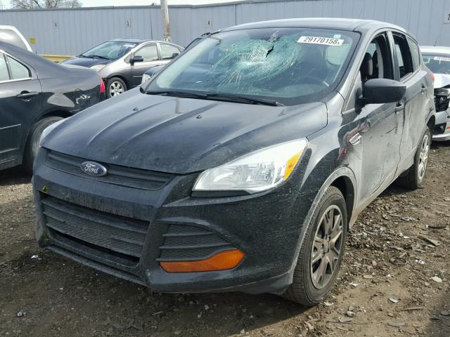 1FMCU0F70GUA50515 - 2016 FORD ESCAPE S BLACK photo 2