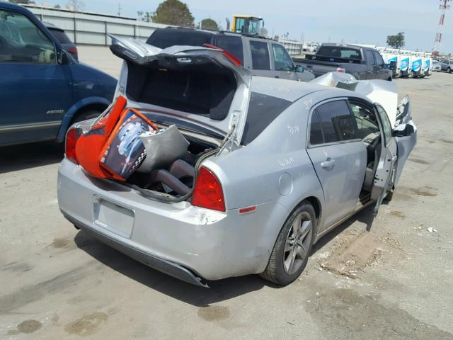 1G1ZH57B49F229739 - 2009 CHEVROLET MALIBU 1LT 银色 照片 4
