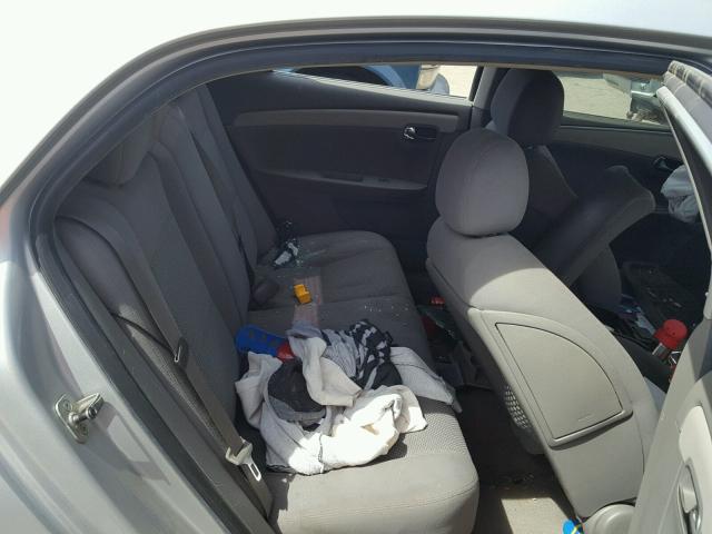 1G1ZH57B49F229739 - 2009 CHEVROLET MALIBU 1LT 银色 照片 6