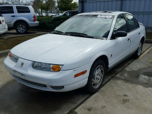 1G8ZF52872Z255145 - 2002 SATURN SL WHITE photo 2