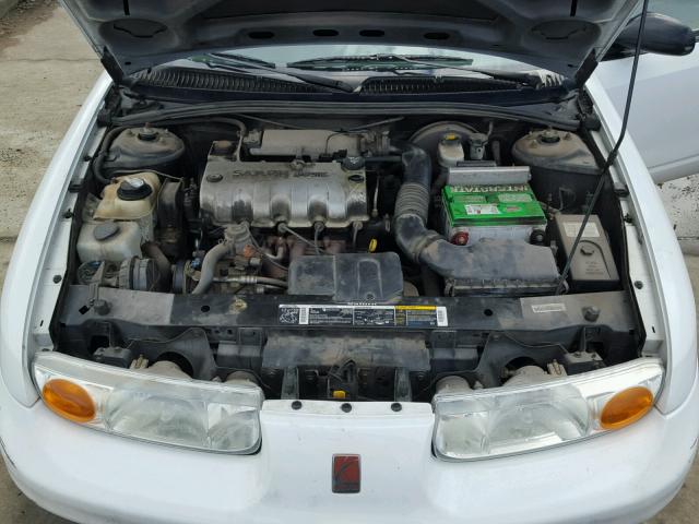 1G8ZF52872Z255145 - 2002 SATURN SL WHITE photo 7