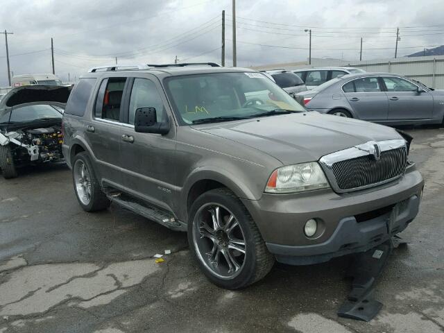 5LMEU68HX3ZJ27256 - 2003 LINCOLN AVIATOR 棕色 照片 1