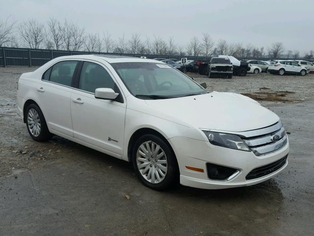 3FADP0L39CR280868 - 2012 FORD FUSION HYB WHITE photo 1