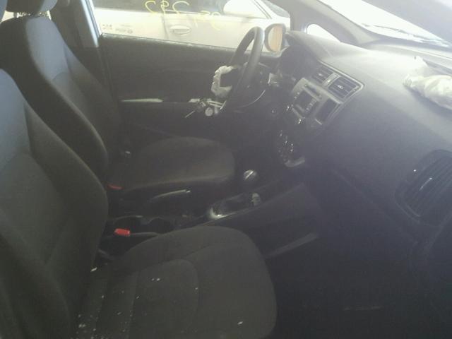 KNADM4A30D6293131 - 2013 KIA RIO LX Արծաթագույն լուսանկար 5