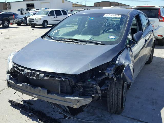 KNAFX4A65F5434228 - 2015 KIA FORTE LX GRAY photo 2