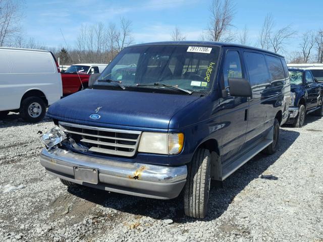 1FBJS31H3RHA34828 - 1994 FORD ECONOLINE BLUE photo 2