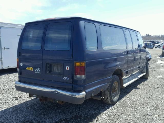 1FBJS31H3RHA34828 - 1994 FORD ECONOLINE BLUE photo 4