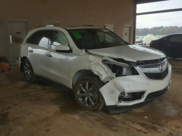 5FRYD4H9XGB020834 - 2016 ACURA MDX ADVANC WHITE photo 1