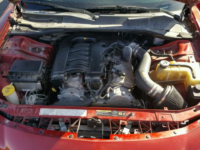 2B3KA43G06H372806 - 2006 DODGE CHARGER SE RED photo 7