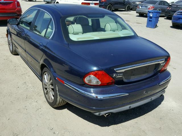 SAJWA51A16WE74030 - 2006 JAGUAR X-TYPE 3.0 BLUE photo 3