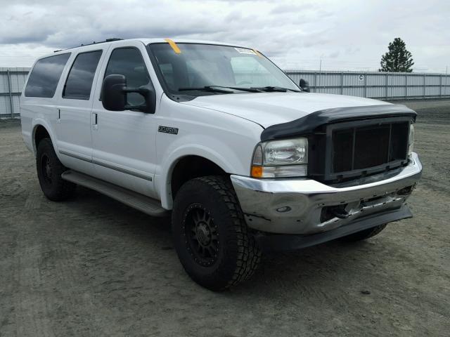 1FMNU43S72EB97443 - 2002 FORD EXCURSION WHITE photo 1