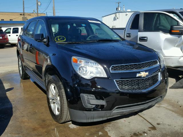 2GNALAEK8F1173071 - 2015 CHEVROLET EQUINOX LS BLACK photo 1