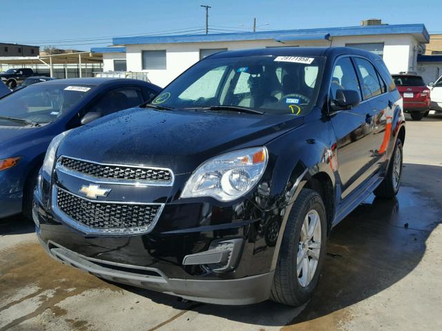 2GNALAEK8F1173071 - 2015 CHEVROLET EQUINOX LS BLACK photo 2