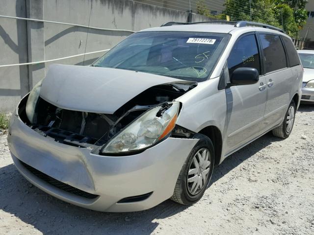 5TDZA23C56S416220 - 2006 TOYOTA SIENNA CE CREAM photo 2