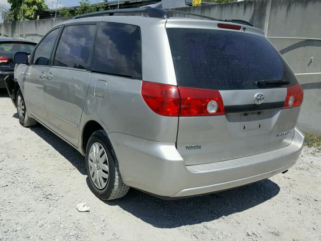 5TDZA23C56S416220 - 2006 TOYOTA SIENNA CE CREAM photo 3