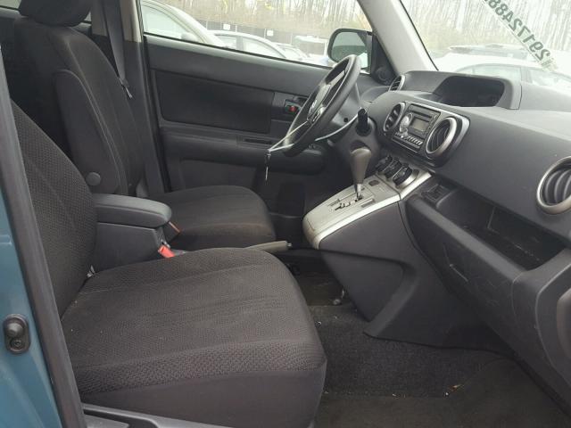 JTLZE4FE4A1107085 - 2010 TOYOTA SCION XB ტალღისფერი ფოტო 5