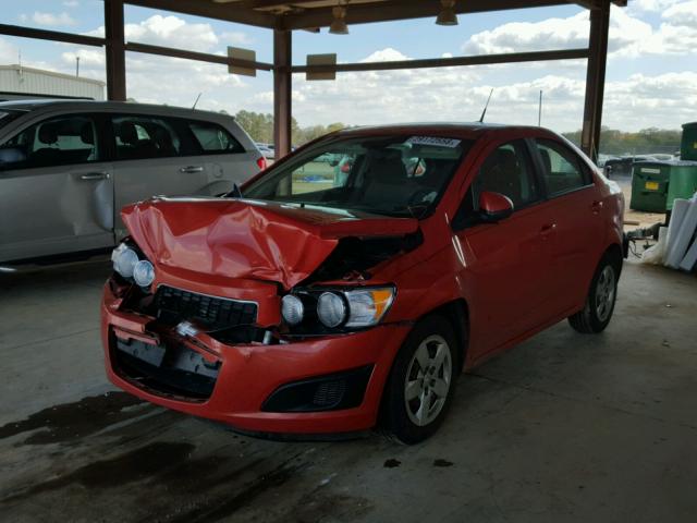 1G1JA5SH9D4172245 - 2013 CHEVROLET SONIC LS 橙色 照片 2