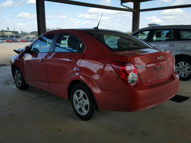 1G1JA5SH9D4172245 - 2013 CHEVROLET SONIC LS 橙色 照片 3