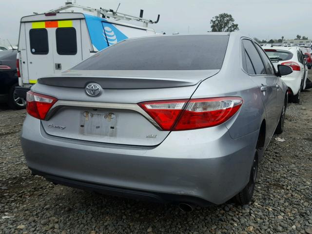 4T1BF1FK5FU898629 - 2015 TOYOTA CAMRY LE SILVER photo 4