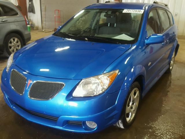 5Y2SL67887Z442688 - 2007 PONTIAC VIBE BLUE photo 2