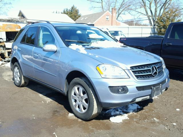 4JGBB86E27A232345 - 2007 MERCEDES-BENZ ML 350 BLUE photo 1