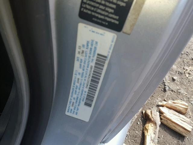 3VWCK21YX3M330489 - 2003 VOLKSWAGEN NEW BEETLE ვერცხლისფერი ფოტო 10