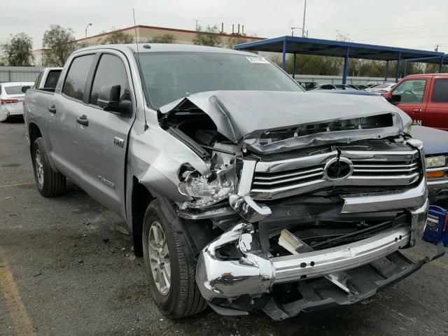 5TFEW5F16HX225169 - 2017 TOYOTA TUNDRA CRE SILVER photo 1