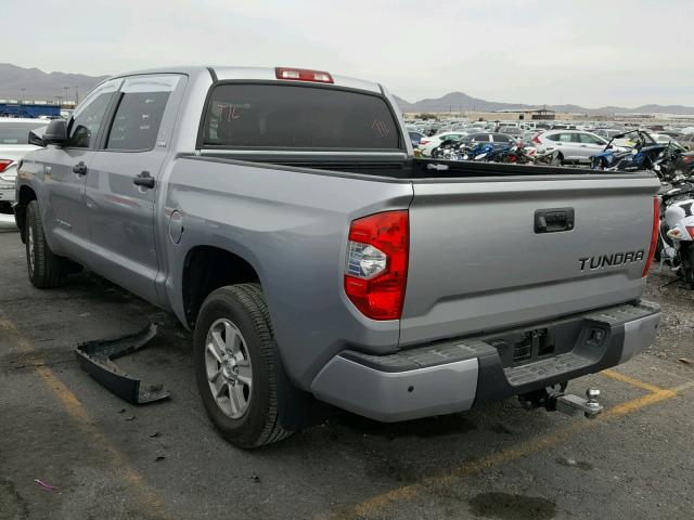 5TFEW5F16HX225169 - 2017 TOYOTA TUNDRA CRE SILVER photo 3