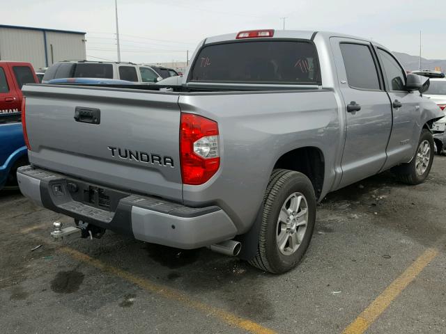 5TFEW5F16HX225169 - 2017 TOYOTA TUNDRA CRE SILVER photo 4