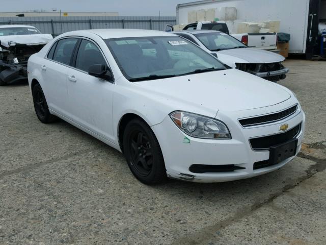 1G1ZA5EUXBF342125 - 2011 CHEVROLET MALIBU LS თეთრი ფოტო 1