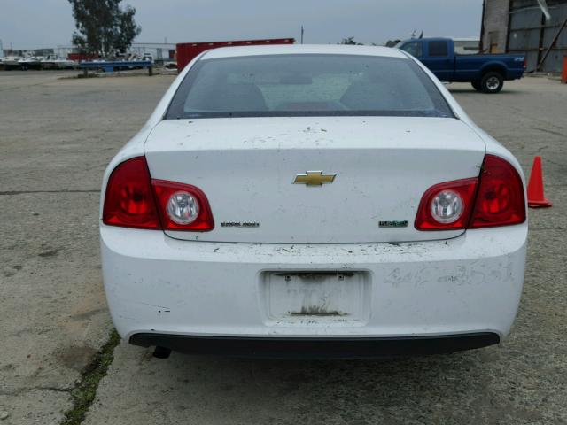 1G1ZA5EUXBF342125 - 2011 CHEVROLET MALIBU LS თეთრი ფოტო 9