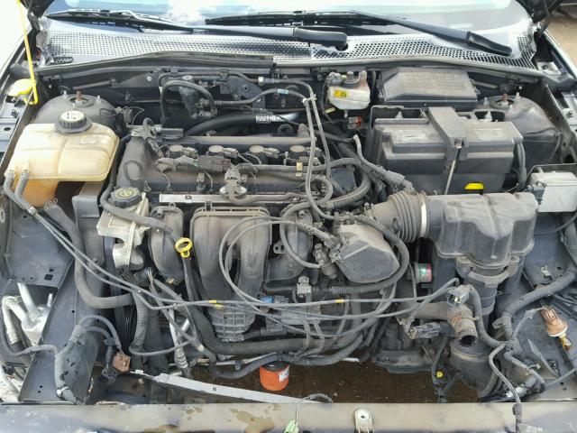 1FAHP37N57W269173 - 2007 FORD FOCUS ZX5 BLACK photo 7