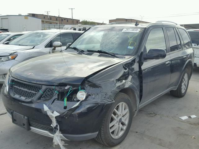 5S3ET13S772802117 - 2007 SAAB 9-7X 4.2I BLACK photo 2