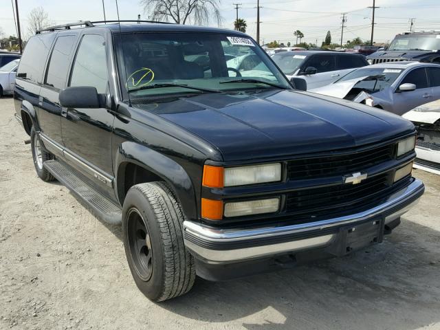 3GNFK16R6XG248850 - 1999 CHEVROLET SUBURBAN K BLACK photo 1