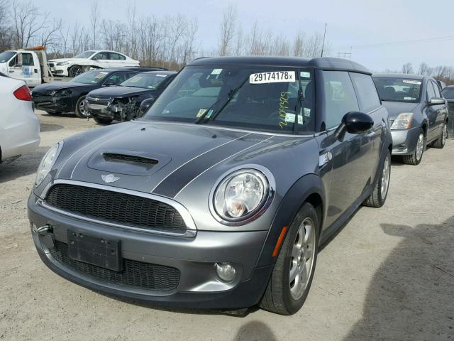 WMWMM33558TP71978 - 2008 MINI COOPER S C GRAY photo 2