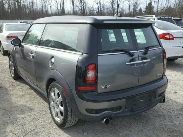 WMWMM33558TP71978 - 2008 MINI COOPER S C GRAY photo 3