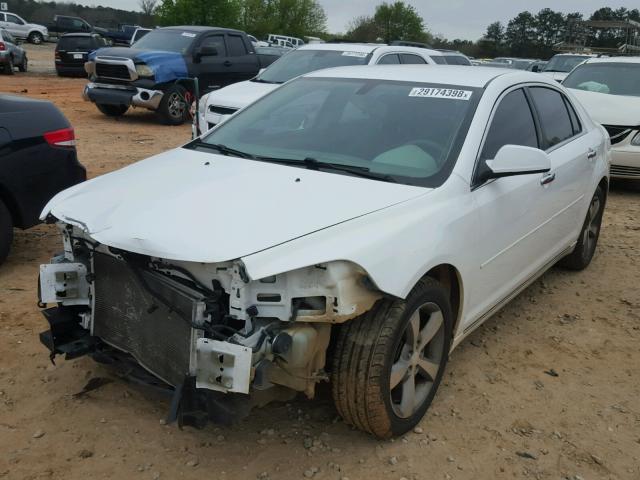 1G1ZC5EU7CF295583 - 2012 CHEVROLET MALIBU 1LT 白色 照片 2