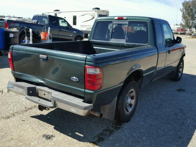 1FTYR14D62PA26852 - 2002 FORD RANGER SUP GREEN photo 4