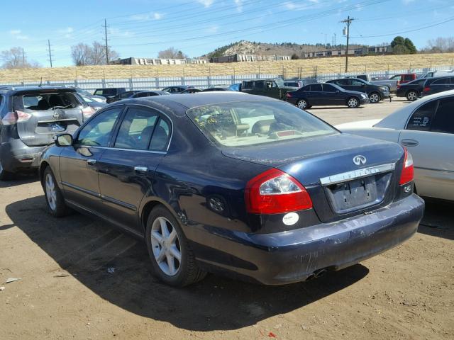 JNKBF01A84M501035 - 2004 INFINITI Q45 BLUE photo 3