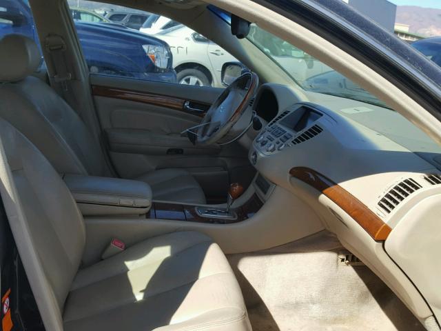 JNKBF01A84M501035 - 2004 INFINITI Q45 BLUE photo 5