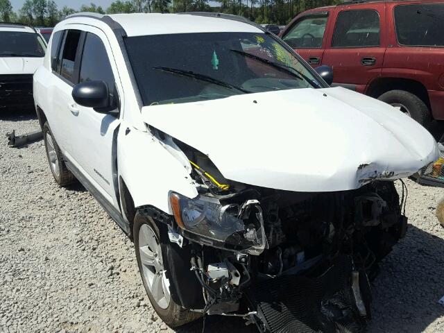 1C4NJCBAXGD567541 - 2016 JEEP COMPASS SP WHITE photo 1