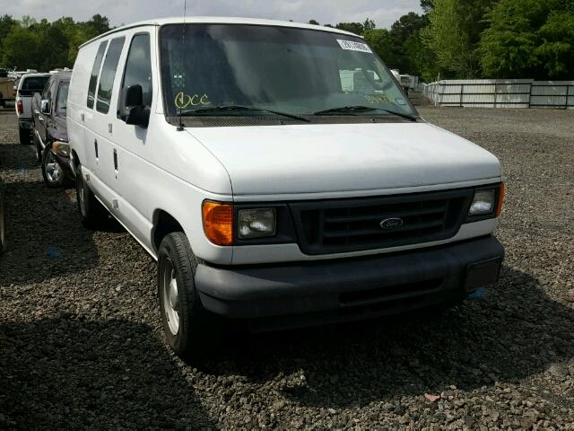 1FTRE14W76DB34230 - 2006 FORD ECONOLINE WHITE photo 1