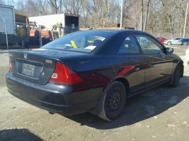 1HGEM22942L035175 - 2002 HONDA CIVIC EX BLACK photo 4