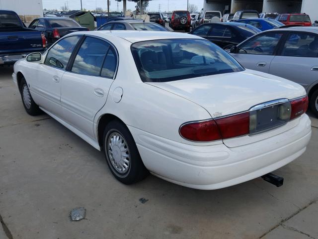 1G4HP52K33U121981 - 2003 BUICK LESABRE CU WHITE photo 3