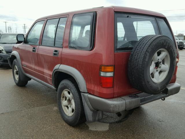 JACDJ58V8S7911827 - 1995 ISUZU TROOPER S RED photo 3