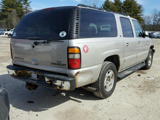 3GNFK16Z85G224093 - 2005 CHEVROLET SUBURBAN K GRAY photo 4