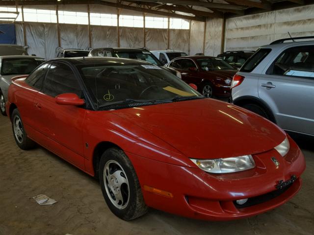 1G8ZH1270XZ133695 - 1999 SATURN SC2 RED photo 1