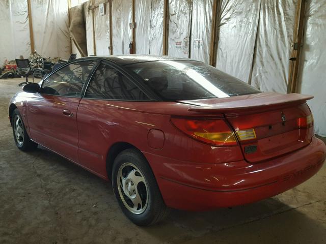 1G8ZH1270XZ133695 - 1999 SATURN SC2 RED photo 3