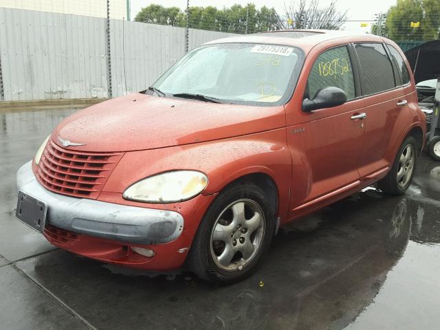 3C8FY68B72T289622 - 2002 CHRYSLER PT CRUISER RED photo 2