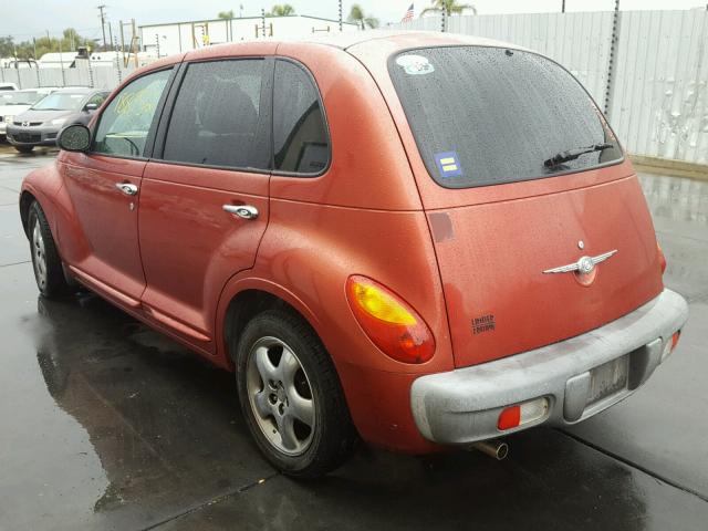 3C8FY68B72T289622 - 2002 CHRYSLER PT CRUISER RED photo 3